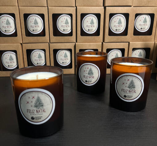 Projeto Realizado = personalização para Natal