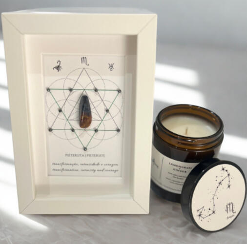 Opção de Geometria de Cristais do Signo