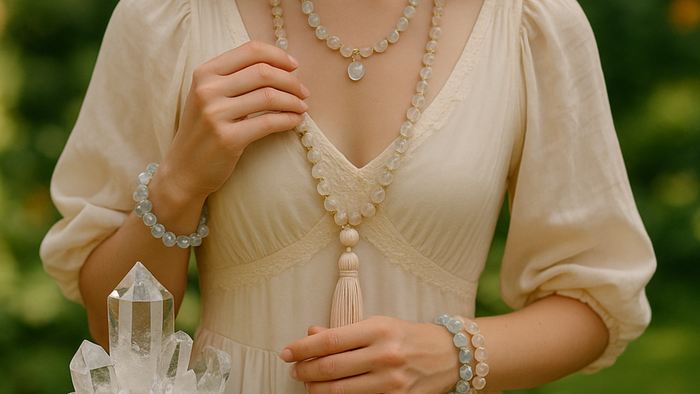 mantras e cristais japamalas e pulseiras